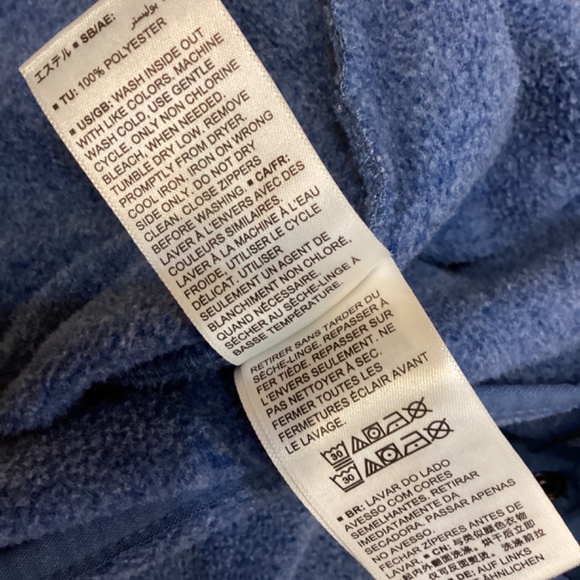 Polar Fleece Long Sleeve Mock Neck Popover Jacket w/ Pockets Women’s - Picture 5 of 5